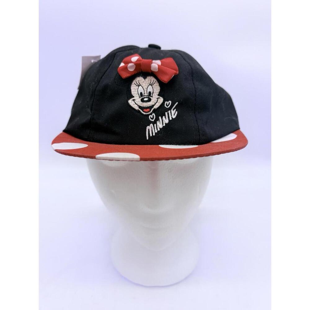 Minnie Mouse Disney Polkadot Snapback Hat Vtg Walt  Women's Vintage Goofy Hats